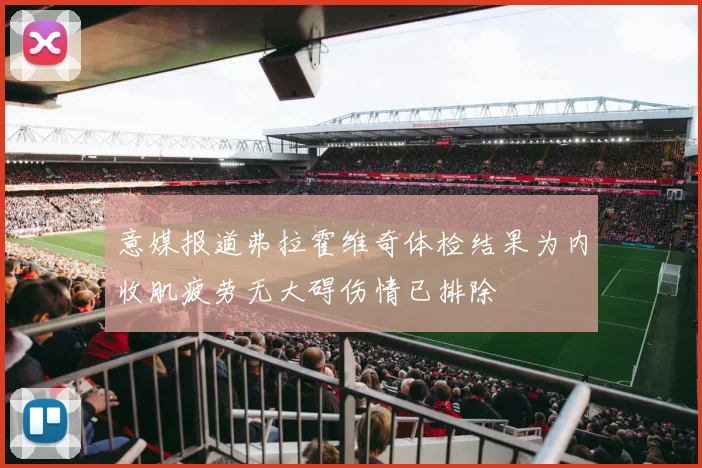 意媒报道弗拉霍维奇体检结果为内收肌疲劳无大碍伤情已排除